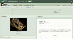 Desktop Screenshot of jenxi.deviantart.com