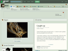 Tablet Screenshot of jenxi.deviantart.com