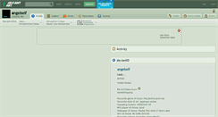 Desktop Screenshot of angelself.deviantart.com