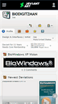 Mobile Screenshot of biodigitzman.deviantart.com