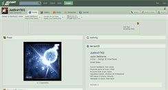 Desktop Screenshot of justin41502.deviantart.com