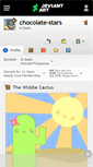 Mobile Screenshot of chocolate-stars.deviantart.com