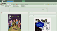 Desktop Screenshot of flickwit.deviantart.com