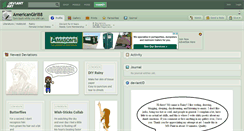 Desktop Screenshot of americangirl88.deviantart.com