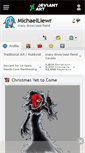 Mobile Screenshot of michaelllewr.deviantart.com