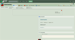 Desktop Screenshot of goterinamon.deviantart.com