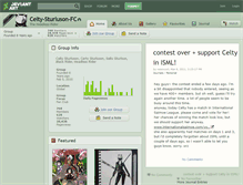 Tablet Screenshot of celty-sturluson-fc.deviantart.com