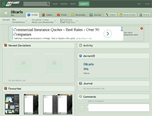 Tablet Screenshot of 08carlo.deviantart.com