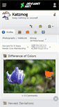 Mobile Screenshot of katzmog.deviantart.com
