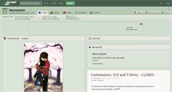 Desktop Screenshot of neurosylum.deviantart.com