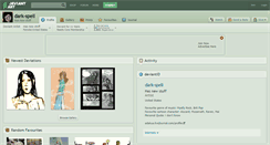 Desktop Screenshot of dark-spell.deviantart.com