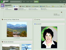 Tablet Screenshot of hoocon01.deviantart.com