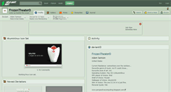 Desktop Screenshot of frozentheaterd.deviantart.com