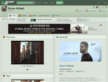 Tablet Screenshot of 0snow-white0.deviantart.com