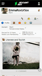 Mobile Screenshot of emmaroxursox.deviantart.com