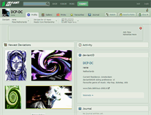 Tablet Screenshot of dcp-dc.deviantart.com