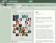 Tablet Screenshot of fai-lovers.deviantart.com
