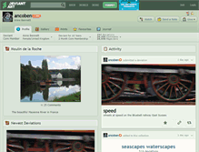 Tablet Screenshot of ancoben.deviantart.com