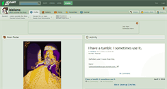 Desktop Screenshot of lalallama.deviantart.com