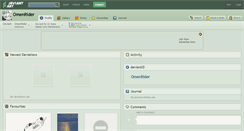 Desktop Screenshot of omenrider.deviantart.com
