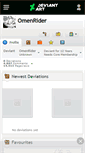 Mobile Screenshot of omenrider.deviantart.com
