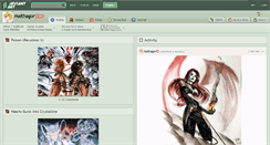 Desktop Screenshot of maithagor.deviantart.com