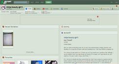 Desktop Screenshot of ninja-beauty-girl1.deviantart.com