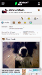 Mobile Screenshot of alicewolfnas.deviantart.com