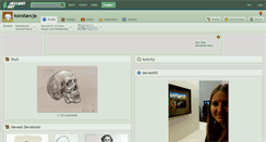 Desktop Screenshot of konstancja.deviantart.com