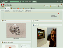 Tablet Screenshot of konstancja.deviantart.com