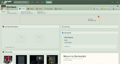 Desktop Screenshot of nforgiants.deviantart.com