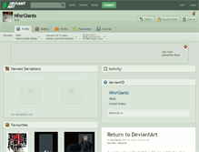Tablet Screenshot of nforgiants.deviantart.com
