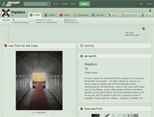 Tablet Screenshot of hopdoco.deviantart.com