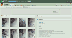 Desktop Screenshot of cynic-al.deviantart.com