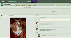 Desktop Screenshot of missmccoy.deviantart.com