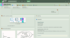 Desktop Screenshot of lanse-fennec.deviantart.com