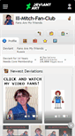 Mobile Screenshot of ill-mitch-fan-club.deviantart.com
