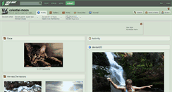 Desktop Screenshot of celestial-moon.deviantart.com