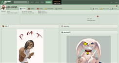 Desktop Screenshot of ecto-morph.deviantart.com