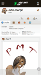 Mobile Screenshot of ecto-morph.deviantart.com