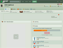 Tablet Screenshot of kiwi-karnival.deviantart.com