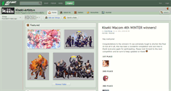 Desktop Screenshot of kiseki-artists.deviantart.com