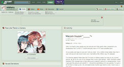 Desktop Screenshot of misheru.deviantart.com