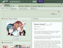 Tablet Screenshot of misheru.deviantart.com