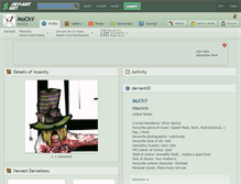 Tablet Screenshot of mochy.deviantart.com