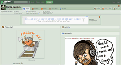 Desktop Screenshot of danza-macabra.deviantart.com