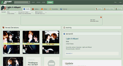 Desktop Screenshot of light-x-mikami.deviantart.com