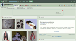 Desktop Screenshot of darkangel8950.deviantart.com