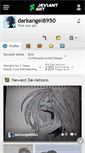 Mobile Screenshot of darkangel8950.deviantart.com