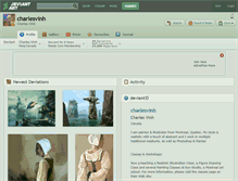 Tablet Screenshot of charlesvinh.deviantart.com